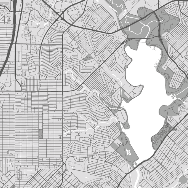 Lakewood, Dallas, Texas Estate ADU Service Area Map