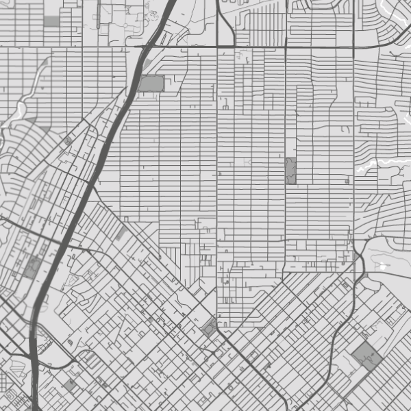 M Streets in Greenland Hills, Texas Estate ADU Service Area Map