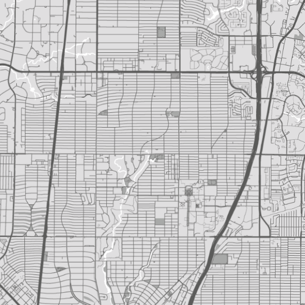 University Park, Dallas, Texas Estate ADU Service Area Map